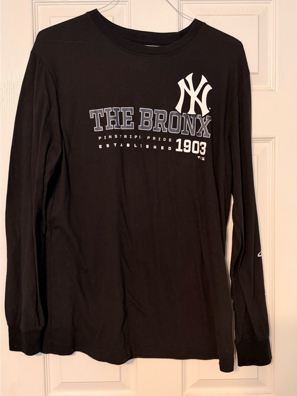 Fanatics New York Yankees The Bronx Long Sleeve T Shirt Mens L